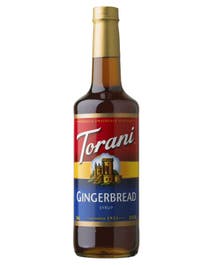 Gingerbread syrup bottle