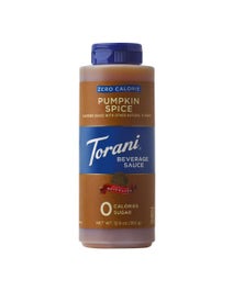 Zero Calorie Pumpkin Spice Beverage Sauce bottle