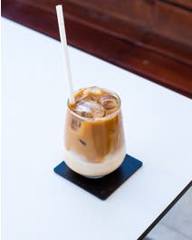 Iced Butter Pecan White Mocha