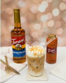 Iced Pecan Latte with Cold Foam