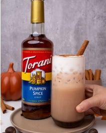 Iced Pumpkin Spice Chai Latte