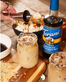 Iced Sugar Free Chocolate Macadamia Nut Latte