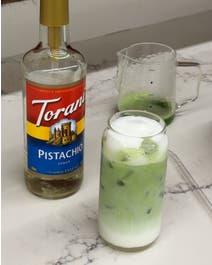 Pistachio Matcha Latte