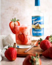 Strawberry Coconut Dirty Soda