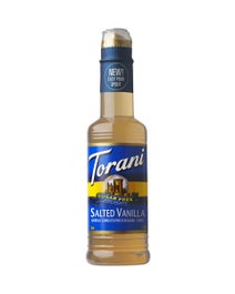 Sugar Free Salted Vanilla 375 ml syrup bottle